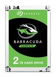 Seagate BarraCuda 2 TB Internal Hard Drive HDD – 3.5 Inch SATA 6 Gb/s 7200 RPM 256 MB Cache 3.5 Inch – Frustration Free Packaging (ST2000DM008)