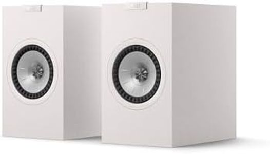 KEF Q1 Meta Bookshelf Speaker (White, Pair)