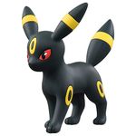 TAKARA TOMY Pokemon Moncolle Select Umbreon Noctali Nachtara Blacky Monster Collection 4cm