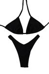 New, never worn wellness practice/posing suit/competition wellness bikini - Black