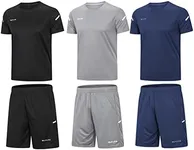 BUYJYA Men's Workout Clothes Athlet