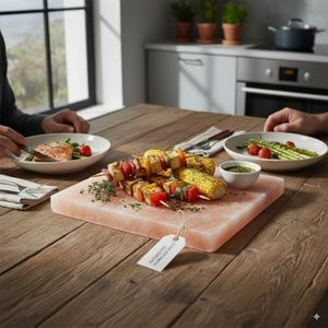 3 Pack of Himalayan Pink Salt Brick Each 8"x8"x2"