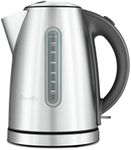 Breville the Soft Top Dual 1.7 Litre Kettle, Brushed Stainless Steel, BKE425BSS