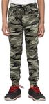 ADBUCKS Boy's Stylish Army Print Relaxed Fit Cotton Cargo Pants (Multi Color & Size) (3-4 Years, Beige)