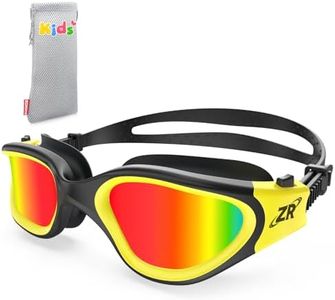 ZIONOR Kids Swim Goggles, G1 MINI UV Protection Anti-Fog Polarized Swimming Goggles for Age 6-14