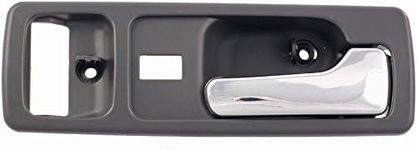 Dorman - HELP Interior Door Handle Front Right With Power Lock Chrome/Gray Right Side Ready To Paint If Needed