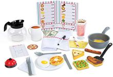 Melissa & Doug Star Diner Restaurant Play Set (Toy Diner Set, Play Kitchen, 41 Pieces, Great Girls and Boys - Best for 3, 4, 5 Year Olds and Up)