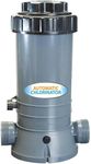 Poolzilla Automatic Chlorinator, In-ground Swimming Pool, Holds 9 lbs Tablets, In-line Feeder, Corrosion-proof, Easy Installation