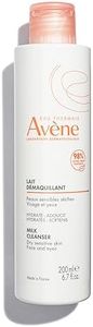 Eau Thermale Avene Gentle Milk Moisturizing No Rinse Cleansing Lotion for Sensitive Skin, 6.7 Fl Oz (Pack of 1) ( Packaging May Vary)