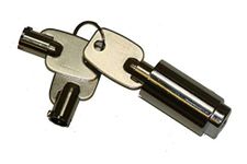 Bradley Trailer Hitch lock, Barrel Lock for Bradley Coupling, Integral, Maypole