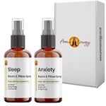 Sleep Pillow Spray Mist 2 Pack Gift Box Set | Anxiety & Sweet Dreams 10ml