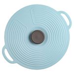 GAXIRE Silicone Pot Lid Kitchen Silicone Lid Instapot Lid Silicone Suction Lids Microwave Kitchen Supply Reusable Suction Seal Covers Pan Lid Sealing Lid Accessories Universal Silica Gel