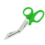 YNR Stainless Steel Medical Scissors – VET EMT EMS Paramedic Serrated Blade Curved Nursing Scissors – 7.5” Trauma Shears, Bandage Shears First Aid Nurse Scissor