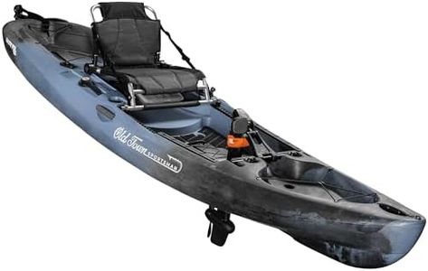 Old Town Sportsman Salty PDL 120 Pedal Fishing Kayak (Steel Camo)