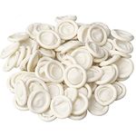 ZHIYE Finger Cot, approxi 150pcs Latex Anti-Static Finger Covers Finger Tip Rubber Protect Keeping Dressing Dry and Clean Disposable Finger Gloves White