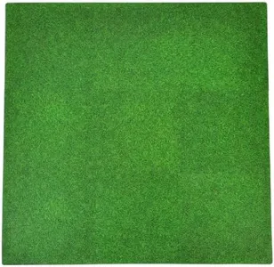 Tadpoles 9 Tiles Grass Print Floor Mats | Interlocking Tiles with 12 Border Pieces | Soft EVA Foam | Safe & Durable | Total Floor Coverage 36” x 36” | Ages 3 & Up | Grass