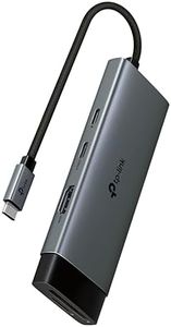 TP-Link UH7020C 7-in-1 USB Type-C Hub|Multiport USB-C Adapter Dongle Docking Station|4K@60HZ HDMI|USB C 3.0 Port|2 USB A 3.0 Ports|100W Power Delivery and SD/microSD Cards Reader|Plug and Play
