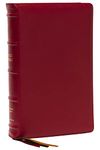KJV Holy Bible: Large Print Single-Column with 43,000 End-of-Verse Cross References, Red Goatskin Leather, Premier Collection, Personal Size, Red ... James Version: Holy Bible, King James Version