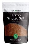 Viva Doria Hickory Smoked Sea Salt, Hickorywood Smoked Salt, Fine Grain, 907 g