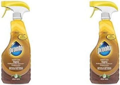 Pronto Pistola Aloe Vera, Limpiador Multiusos 5 en 1 para Muebles y Madera, 500 ml (Paquete de 2)