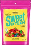 Sweet Sixteen Jujube & Gummy Candies – Classic Mix of Sweet Gummies and Jujubes – 400g per Pack, Peanut & Nut-Free Candies, Soft, Chewy, and Always Fresh