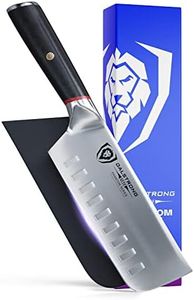 DALSTRONG Nakiri Vegetable Knife - 6" (15 cm) - Phantom Series AUS8 Japanese Steel - Pakkawood Handle - Sheath Included