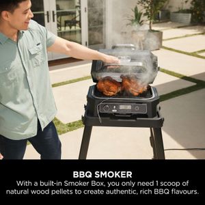 Ninja Woodfire Pro XL Grill & Smoker – Outdoor Electric BBQ