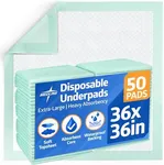 Medline Super Absorbent Underpad, 3