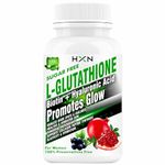 HXN Glutathione Tablets For Skin Whitening. L-Glutathione 1000mg, Vitamin C, E, Hyaluronic Acid, ALA, Biotin, Collagen Supplements For Women Healthy Face & Hair-90 Glow Glutathione Tablet (Pack 1)