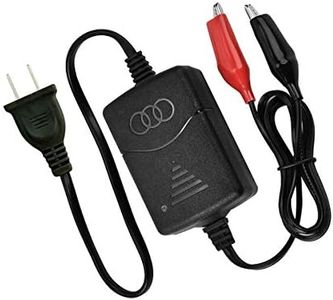 12V Battery Charger,1250mA 3 Stage Charging Mode with Multi-Protections, Auto-Stop Charging Function for Motorcycles, Car,Electric Toys Sealed Lead Acid SLA Battery