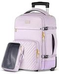 DEEGO Rolling Backpack for Women, 1