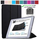 DuraSafe Cases for iPad 9.7 inch Old Model 4 3 2 Gen PC Case A1458 MD513HN/A A1416 MC705HN/A MD328HN/A MD336HN/A A1395 MC769HN/A MC954HN/A MC979HN/A A1459 MD514HN/A MD511HN/A MD515HN/A - Black