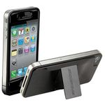 Scosche Black Gel Protection and Low-Profle Kickstand for the New iPhone 4/4S - Verizon and AT&T