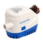 FreeTec Automatic Submersible Boat Bilge Water Pump Auto with Float Switch (750GPH 12V)