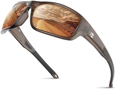 suoso Sports Polarized Sunglasses for Men: Women UV400 Protection Wrap Around Sun Glasses for Fishing Golf Running Driving