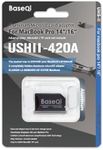 Generic BASEQI UHS-II Aluminum microSD Adapter for 2021 M1 MacBook Pro 14"" & 16” (Space Black, Adapter), isda420a