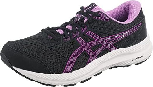 Asics Chaussures de Running pour Femmes Gel-Contend 8, Black/Orchid, 40.5 EU