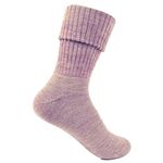 Bonjour Womens Woolen Socks in Fawn Colors_BROGWL-15 (Fawn)