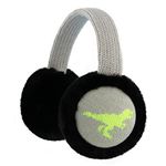 XIAOHAWANG Kids Ear Muffs Girls Winter Earmuffs Boys Warm Ear Warmers Children Adjustable Plush Fashion(C-Grey Green)