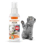 Cat Deterrent Spray 100 ml, Cat Repellent Spray for Furniture, Cat Training Spray - Pet Behavior Spray, Furniture - Greenery Protection