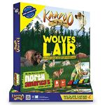 KAADOO Wolve's Lair-Explore North America-Wildlife Safari Adventure-Educational Family Fun Board Game for 6+ Year Olds-Made in India (2-4 Players)