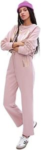 GAP Women's Logo Sweatpant, Mauve Mist, XX-Large