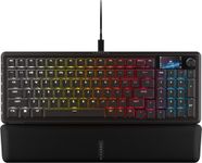 CORSAIR VANGUARD 96 Wired Mechanical RGB Gaming Keyboard – QWERTY US, 96% Layout, MLX Quantum Linear Switches, 8000Hz Hyper-Polling, Virtual Stream Deck, SOCD Flashtap – Black
