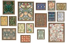 ANERZA 16 PCS William Morris Wall A