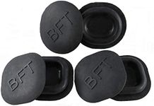 Black Fork Tool Front & Rear Frame Hole Cover Plugs Compatible with Jeep Wrangler JK All 2007-2017 Models