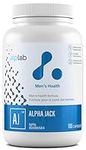 ATP LAB - Alpha Jack 180 Capsules - Mens Health Supplement with D-Aspartic Acid, Cordyceps Sinensis, Maca Extract, Tongkat Ali & Shilajit - Antioxidant Supplement for Men - Formulated & Made in Canada