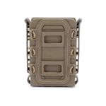 HOUSON Tactical Mag Pouch, Magazine Pouch Mag Holder Fast Mag Pouch Airsoft Magazine Carrier Pouch Holder for 5.56 Mag, 7.62 Mag Khaki