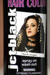 Spray On Wash Out Black Hair Color Temporary Hairspray Great For Costume or Halloween Party Stage Play Concert Rave Hair Spray by Goodmark