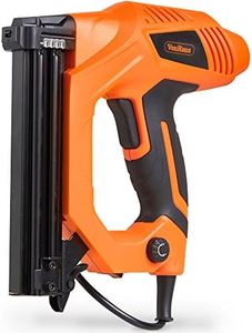 VonHaus Electric Nail Gun - 9A 2-in-1 Brad Nailer/Electric Staple Gun - 300 x 19mm Staples & 100 x 25mm Nails Included - Ideal for DIY, Woodworking, Construction Jobs