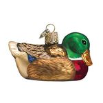 Old World Christmas Mallard Glass Blown Ornament